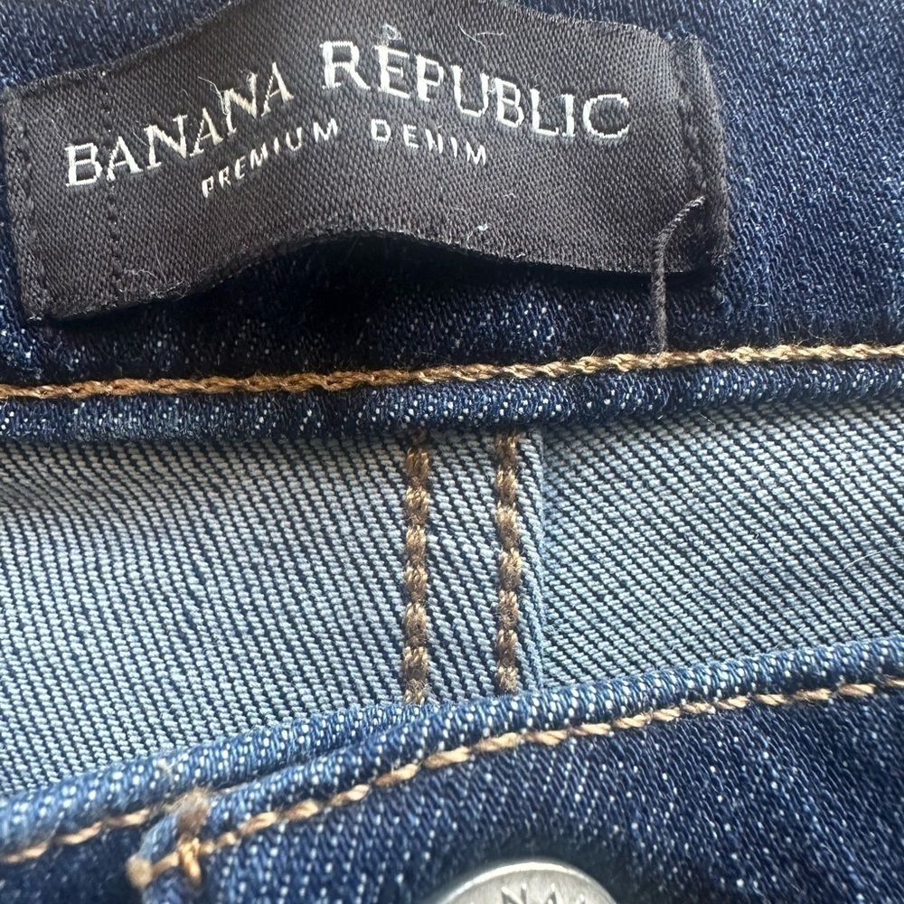 Women’s Banana Republic Mid-Rise Skinny Jeans - Medium Vintage - Size 29 Short - Picture 3 of 5